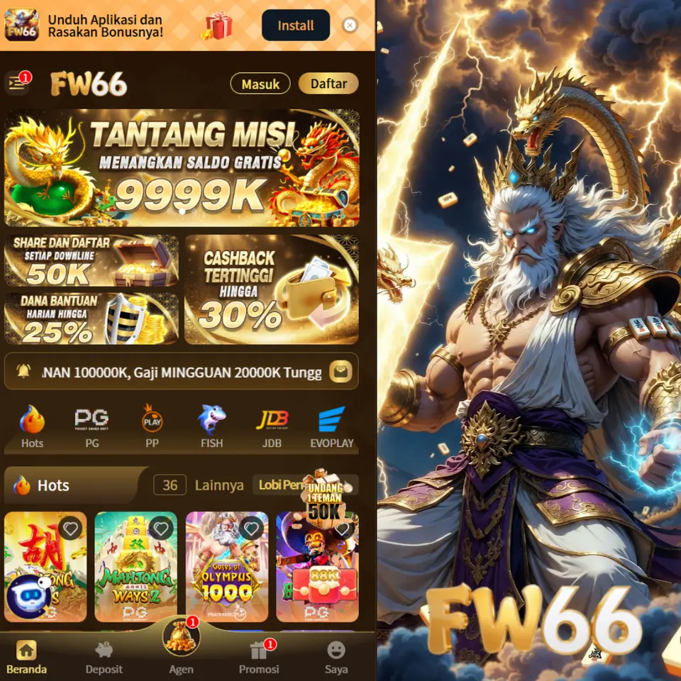 fw66 Masuk